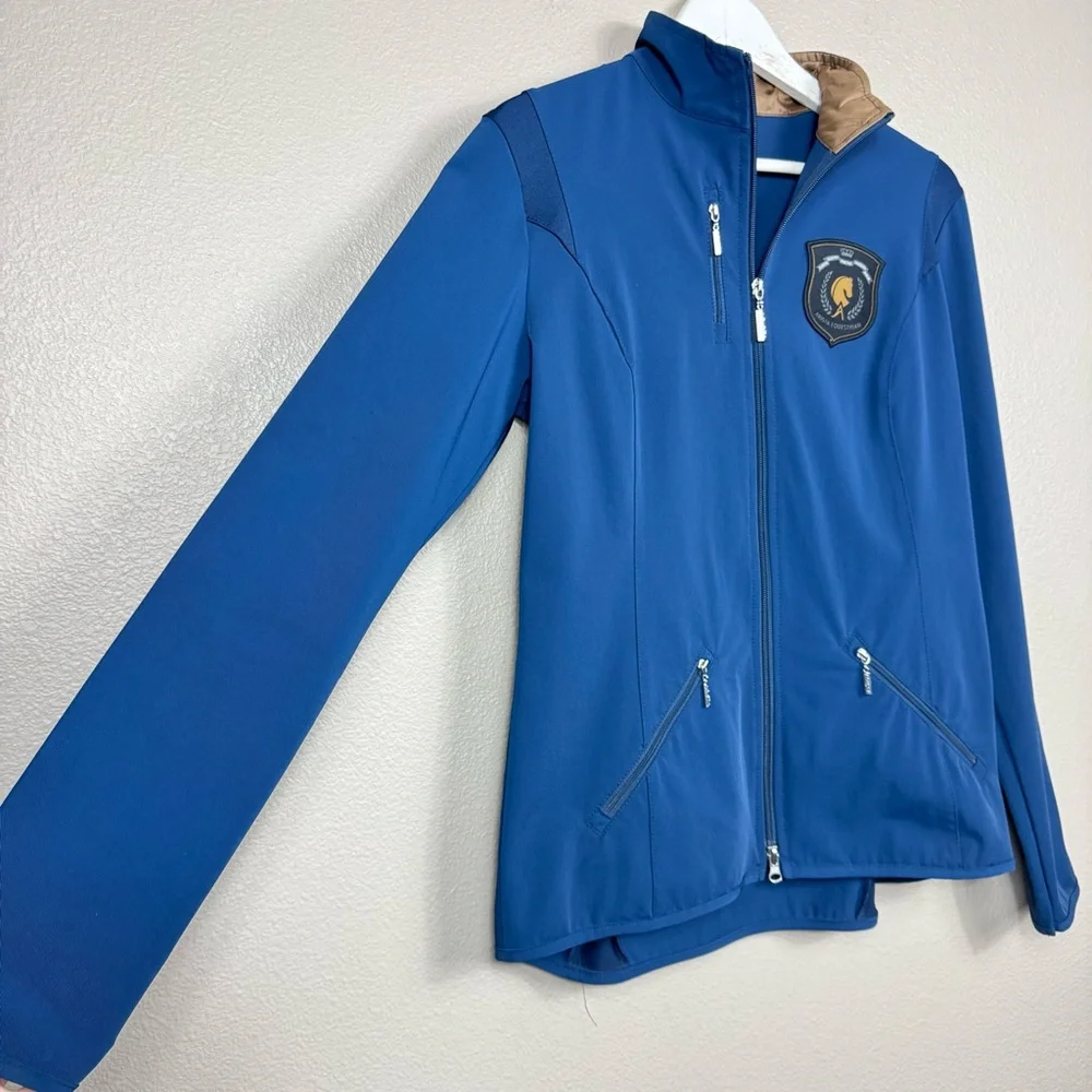 Arista equestrian full‎ zip schooling jacket horse riding stretch G